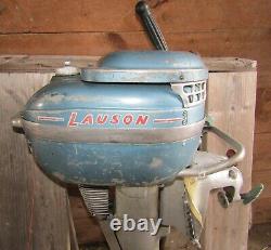 Vintage1955 Lauson Outboard Motor Model S-353 4 cycle Boat Engine