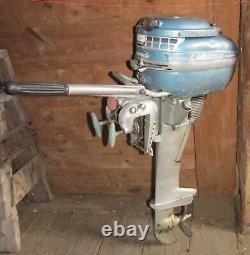 Vintage1955 Lauson Outboard Motor Model S-353 4 cycle Boat Engine