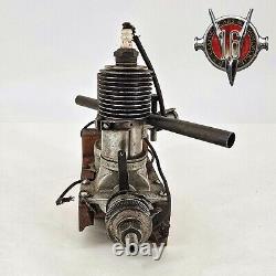 Vintage 1934 Junior Motor Corp. Model B Class C Engine with Tank, Condenser & Coil