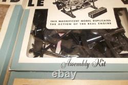 Vintage 1960s Renwal Model Visible V8 Engine Model Assembly Kit missing parts