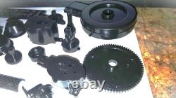 Vintage 1960s Renwal Model Visible V8 Engine Model Assembly Kit missing parts
