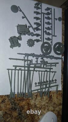 Vintage 1960s Renwal Model Visible V8 Engine Model Assembly Kit missing parts
