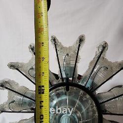 Vintage 1963 Renwal motorized Visible Airplane Wasp Engine 14 Display Ready