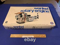 Vintage 1972 Model Kit #8201 Wankel Rotary Engine Mazda Entex Toy Motorized 15