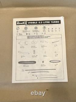 Vintage 1985 Revell Car & Driver Operating Visible Turbo Engine Model