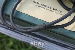 Vintage 50 60s sears Engine tune Timing tester auto service street antique cac