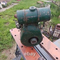 Vintage Antique Clinton Model 703ABR6 Cast Iron Engine Farm Motor