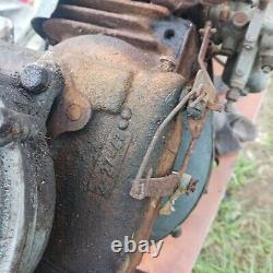 Vintage Antique Clinton Model 703ABR6 Cast Iron Engine Farm Motor