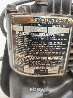 Vintage Briggs And Stratton Model 6s Engine Motor Excellent Original Condition
