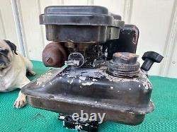 Vintage Briggs & Stratton 2hp Gas Engine Go Kart Motor Model 60102 Black