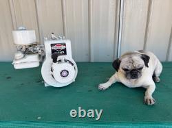 Vintage Briggs & Stratton 2hp Gas Engine Go Kart Motor Model 60102 White