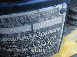 Vintage Briggs & Stratton Model 9 Go kart Mini Bike Engine Motor