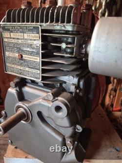 Vintage Briggs & Stratton Small Engine Motor Model 6BS Parts / Repair (zz)