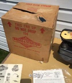 Vintage Briggs and Stratton 3hp engine 3 HP motor NEW NOS Wow! Model 80202