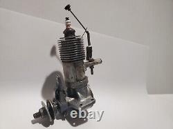 Vintage Brown Junior Motor D Model 85D52 Plane Engine Control Line Glow Airplane
