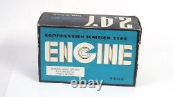 Vintage Chinese Silver Swallow 2.47 cc Diesel Model Engine with Box UNTESTED USED