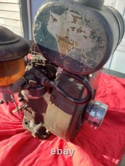 Vintage Clinton engine Model 801 Motor Carter Model N Carburetor