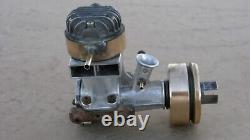 Vintage FOX 59 TETHER CAR / RC MARINE BOAT ENGINE with FLYWHEEL & MOTOR MOUNTS