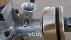 Vintage FOX 59 TETHER CAR / RC MARINE BOAT ENGINE with FLYWHEEL & MOTOR MOUNTS