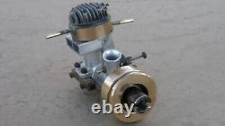 Vintage FOX 59 TETHER CAR / RC MARINE BOAT ENGINE with FLYWHEEL & MOTOR MOUNTS