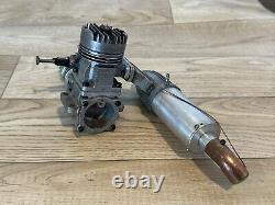Vintage FOX EAGLE RC Model Airplane ENGINE / Motor with Muffler