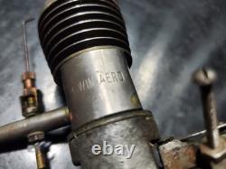 Vintage Gwin Aero Spark Ignition Airplane Plane Engine Motor Model