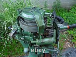 Vintage JOHNSON 5.5 Sea Horse Model CD-12 Outboard Engine Motor 5 1/2