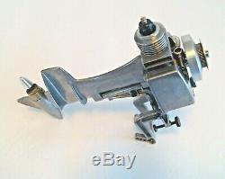 Vintage K&B Allyn Sea Fury. 049 Gas Outboard Model Toy Boat Motor Marine Engine