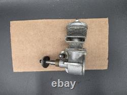 Vintage Madewell 49 Plane Motor Model Spark Ignition Engine Control Line / FF