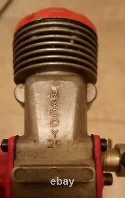 Vintage McCoy Red Head 29 Model Radio Control Airplane Engine MOTOR