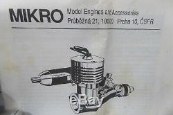 Vintage Mikro 2.5 CC D Diesel Model Aircraft Remote Control Motor Engine