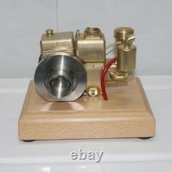 Vintage Mini M26 Motor Engine Model with Flywheel for Hobbyists