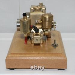 Vintage Mini M26 Motor Engine Model with Flywheel for Hobbyists