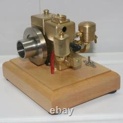 Vintage Mini M26 Motor Engine Model with Flywheel for Hobbyists