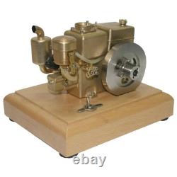 Vintage Mini M26 Motor Engine Model with Flywheel for Hobbyists