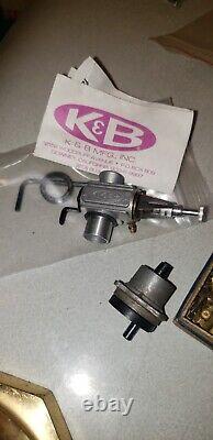 Vintage Model Toy Rc Plane Engine Motors Lot + Parts AS IS