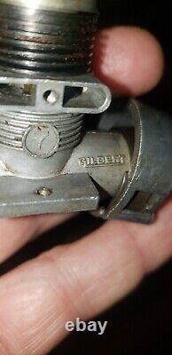 Vintage Model Toy Rc Plane Engine Motors Lot + Parts AS IS