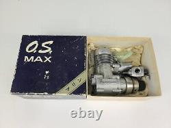 Vintage OS Max V Model 46 RC Boat Engine Motor 4E