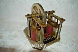 Vintage RARE Steam Engine Model Reciprocating Solenoid Motor France St Joseph