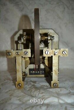 Vintage RARE Steam Engine Model Reciprocating Solenoid Motor France St Joseph