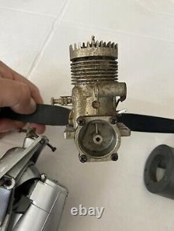 Vintage RC Model Airplane Engine And Boat Motor Lot of 4