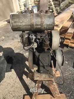 Vintage Rare Antique Ideal Model V Mower Engine Motor Hit & Miss Original Wow
