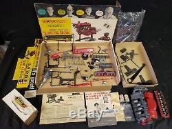 Vintage Revell (1961) Motorized Chrysler Slant Six Engine 1/4 Scale Model Kit