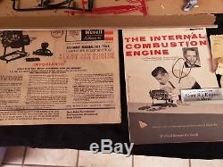 Vintage Revell (1961) Motorized Chrysler Slant Six Engine 1/4 Scale Model Kit