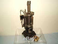 Vintage Steam Doll & Co Model Of A Vertical Stationary Boiler