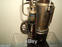 Vintage Steam Doll & Co Model Of A Vertical Stationary Boiler