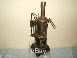 Vintage Steam Doll & Co Model Of A Vertical Stationary Boiler