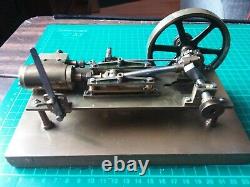Vintage Steam Engine. Live Steam Model. Electric motor driven as an option