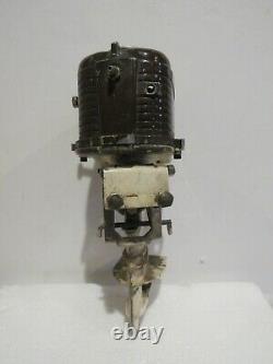 Vintage Toy Fuji Model Gas Boat Engine Metal outboard motor