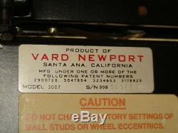 Vintage Vard Newport Bruning Accutrac Motorized Drafting Board Table Model 3007